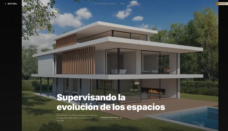 AETHEL: Blindaje Digital para un Estudio de Arquitectura Premium
